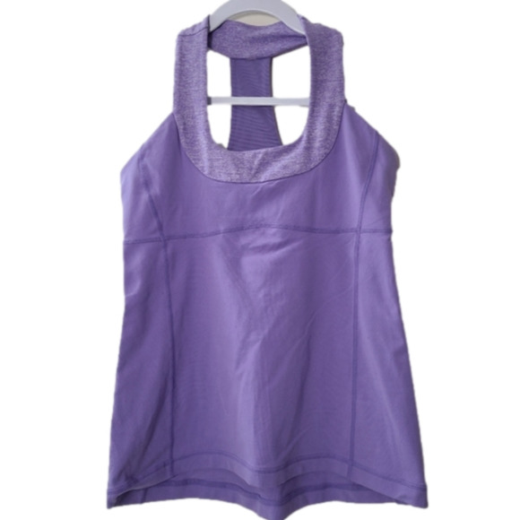 lululemon athletica Tops - LULULEMON lavender scoop neck tank top